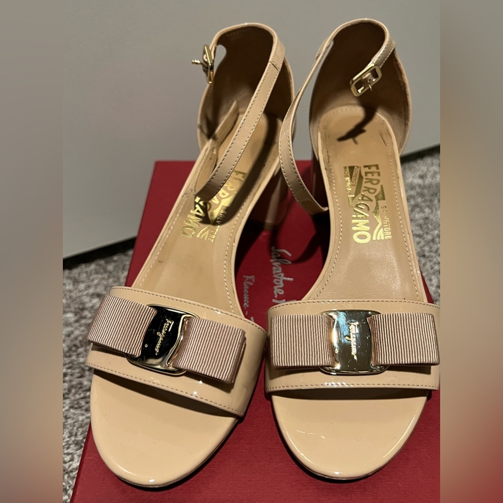 Ferragamo Nude Sandles